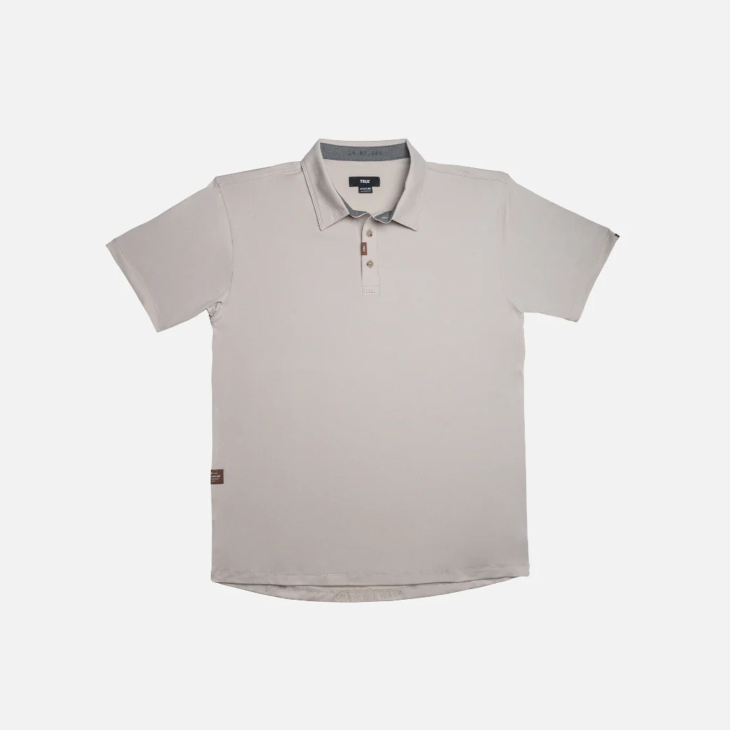 TRUE All Day Polo Heather - Image 9